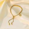 Pulsera de Acero Inoxidable Nueva Estilo Ins Versátil No se Desvanece Joyería de Mano Moda Joyería de Pulsera para Mujeres