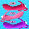 Jiuai Conejo de Jade Divertido para Mujer Recargable Av Stick Masajeador de Succión Automática Masturbador Juguete Sexual para Adultos Vibrador