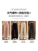 Calça esportiva reta cinza escuro para mulheres, nova calça de moletom fitness estilo coreano para outono, cintura alta, corte solto, modeladora, calça de perna larga com cordão
