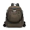 Mochila feminina de tecido espesso de alta qualidade, nova, moderna, elegante, versátil, casual, para viagem, grande capacidade, mochila escolar