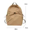 2026 Mochila de Viaje Ligera de Moda Estilo Coreano Casual Impermeable para Viajes Escolares de Secundaria Gran Capacidad Mochila Casual de Viaje