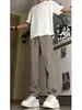 Pantalones de traje casual caqui estilo japonés de seda de hielo de secado rápido para hombre de alta calidad, corte slim fit recto para verano