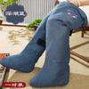 Botas de Moxabustão com Aquecimento Elétrico, Caixa de Presente de Ano Novo, Protetores de Joelho e Pé, Botas Articulares com Compressa Quente de Moxabustão, Botas Longas de Lã de Moxa
