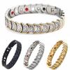 Europa y Estados Unidos nuevo brazalete de imán de tierras raras para hombre transfronterizo, brazalete de imán de abanico, brazalete magnético para pareja