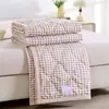 Colcha de Algodón Lavado de Verano con Diseño Estampado, Adecuada para Regalos y Eventos de Empresa, Colcha Delgada Lavable a Máquina en Caja de Regalo, Se Puede Estampar con Logo