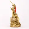 Latón Nueve Cielos Diosa Xuanmu Adorno de Cobre Emperatriz de los Nueve Cielos Diosa Xuanmu de los Nueve Cielos Reina Celestial Diosa Guerrera Femenina Decoración para el Hogar Sala de Estar