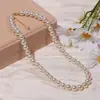 Collar de Perlas Shijia Estilo Coreano Calidad Shijia Cuentas Pequeñas de Arroz para Mujer Cadena para Clavícula Joyería Atmosférica de Gama Alta