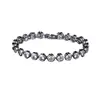 Moda Europeia e Americana Pulseira com Inlay de Zircônia AAA Banhada a Ouro Feminina Temperamento Simples Joias de Zircônia Acessórios de Fábrica de Origem Lote