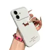 Animais Fofos Pequenos Adequados para Celular Apple 17Promax Iphone16Pro Case de Celular com Janela de Amor Case Macio