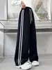 Pantalones de Otoño para Niñas 2025 Nuevos Elegantes de Otoño Niños Grandes Niñas Pequeñas Moda Infantil Casual Rectos de Pierna Ancha