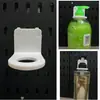 Tablero de Almacenamiento de Cocina Montado en la Pared Sin Taladro, Tablero Perforado Extra Grande, Autoadhesivo, Estante Sin Taladrar, Solución de Almacenamiento en la Pared del Baño