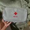 Moda Coreana Viaje Portátil Bolsa Médica Bolsa de Primeros Auxilios Clasificación de Medicamentos Bolsa de Prevención de Epidemias Clasificación Bolsa Grande para Cosméticos