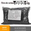 Fibra Curta 0,5mm Reforçada com Resina Anti-Estática Fibra de Carbono Temperada Picada 0,5mm Material Compósito Alto Módulo