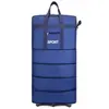158 Aerolíneas Bolsa de Consignación Plegable Trabajo Equipaje Bolsa de Gran Capacidad Extragrande Mochila para Hombre Bolsa de Almacenamiento Bolsa de Viaje con Ruedas