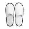 Zapatillas desechables de hotel de forro polar coral grueso, para hotel, hogar, hospitalidad, alojamiento familiar, viajes, portátiles, gruesas, antideslizantes, venta al por mayor