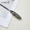 Grampo de Cabelo Folha de Salgueiro Pequena de Ácido Acético Coreano Simples Elegante Elegante Clipe Lateral Grampo para Franja Cabelo Quebrado Acessórios de Cabelo para Mulheres