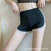 Pantalones de Seguridad Anti-reflejo de Verano Leggings con Borde de Encaje para Mujer Pueden Usarse por Fuera Anti-reflejo Cintura Alta Shorts de Seguridad Interiores