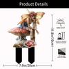 Colección de inserción de tierra para pilas de jardín acrílicas transfronterizas, superventas en Amazon, adornos para patio al aire libre, accesorios decorativos.
