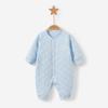Macacões de Bebê para Primavera, Outono e Inverno Roupas de Exterior para Homens e Mulheres, Roupas Quentes de Algodão Puro para Engatinhar, Roupas de Outono Acolchoadas, Roupas para Recém-Nascidos