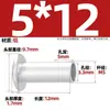 GB873 remache de aluminio cabeza plana grande remache semitubular cabeza semirredonda remache hueco cabeza redonda M2M2.5M3M4M5M6
