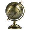 Globo escandinavo criativo ornamentos personalizados simples moderno escritório mesa sala de estar casa decorações de metal