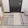 Tapete de Entrada Simple Tapete de Cuero PVC Antideslizante Resistente a la Suciedad Lavable Tapete de Entrada Tapete de Puerta de Entrada Cortable Tapete de Puerta