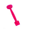 Limpador Facial de Silicone Tipo Pá para Aplicar Máscara de Lama Facial, Pincel Duplo para Máscara Facial para Limpar Limpador Facial, Ferramenta de Beleza