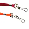 Correa Silbato de Supervivencia Portatarjetas de Identificación Lanyard Anti-Pérdida para Identificación de Trabajo Porta Tarjeta de Identificación de Insignia Cuerda Hebilla Metálica Tarjeta de Identificación de Trabajo