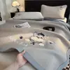 Polietileno de Gama Alta (Pe) Juego de Tres Piezas de Esterilla Refrigerante de Seda de Hielo, Esterilla Refrigerante de Frijol de Hielo, Lavable a Máquina, Adecuada para Estudiantes, Esterilla Suave Individual o Doble