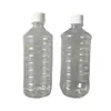 Garrafa de Pesticida de Ácido Oxálico 500ml Garrafa Transparente Garrafa Líquida Água Desinfetante Garrafa Plástica Pet Transparente 500ml Garrafa de Álcool