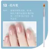 Set de Plumas de Manicura de Fábrica 15 Piezas Set Completo de Plumas Pintadas de Uso Común, Pinceles de Fototerapia de Línea Fina, Pinceles para Pintar, Difuminar y Gradiente