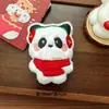 Pingente de Boneco de Pelúcia Desenho Animado de Natal Alce Fofo Velho Estrela Boneco Atmosfera Festiva Pingente de Bolsa