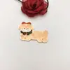 Pinza para el pelo de perro estilo japonés Ambiente Navideño Bufanda de Invierno para Gato y Perro Cachorro Acrílico Lindo Dibujo Animado Pinza para el Pelo