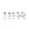 Corea del Sur Elegantes Simples Versátiles Pendientes de Perla Poste de Oreja Moda Pendientes de Lujo Ligero Diseño de Nicho Pendientes Avanzados