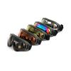 Gafas para exteriores, gafas deportivas para montar en motocicleta, gafas de esquí X400, equipo táctico para fanáticos del viento y la arena.