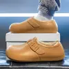 Novos Calçados de Algodão Birkenstock 2026, Chinelos de Algodão Antiderrapantes para Mulheres, Impermeáveis e Resistentes ao Desgaste para o Inverno, com Cobertura de Calcanhar, Chinelos Quentes de Lã para Casa Masculinos