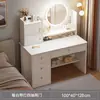 Tocador dormitorio simple moderno tocador red social chica dormitorio principal habitación de alquiler con tocador gabinete de almacenamiento integrado