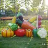 Esculturas Grandes de Frutas y Verduras Huerta de Frutas y Verduras Diseño de Granja Decoración de Modelado de Paisaje Adornos de Calabaza Modelos