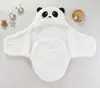 Manta Saco para Bebê Transfronteiriça para Recém-Nascidos, Espessa para Outono e Inverno, Saco de Dormir para Bebê, Swaddle Anti-Susto