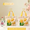 Bolsas de Regalo para el Festival de Mediados de Otoño, Bolsas de Empaque para Regalos para Empleados, Bolsas de Regalo de Lona de Tulipán, Bolsas de Lona para Souvenirs