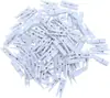 Clips de Madera Blancos para Bricolaje Transfronterizos, Clips de Madera de Colores para Decoración DIY, Decoraciones Colgantes, Clips para Pared de Fotos, Clips para Notas