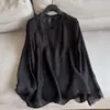 Primavera de 2026 Novo Estilo Chinês Jaqueta Protetora do Sol Blusa de Renda Acabamento Camisa Curta para Mulheres Atacado H05FT8620