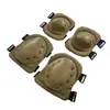 Rodilleras Tácticas, Coderas, Equipo Protector Camuflado para Deportes de Ciclismo, King Kong Águila Negra de Motocicleta Equipo para Exteriores Cs Entrenamiento Anti-Caída