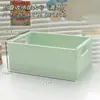 Caixa de armazenamento de cozinha dobrável, multifuncional, portátil, disponível em várias cores, para organizar lanches e outros itens na bancada