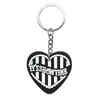 Chaveiro Criativo e Personalizado com Tema de Amor Patch de Borracha Macia PVC DIY Chaveiro de Carro Pingente de Mochila Pequeno Presente