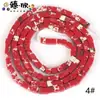 2x espaciadores cuadrados de piedra natural de 2 mm cuentas sueltas cuentas de piedra emperador ojo de tigre cuentas sueltas accesorios para joyería al por mayor