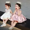 Vestido para el primer cumpleaños de niña, vestido tutú de princesa para el primer cumpleaños de gemelos, vestido de dama de honor para boda