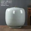 Cerámica Grande 2 kg Latas de Té Horno Ge Abiertas Selladas Latas a Granel Latas de Té Despertar Latas a Prueba de Humedad Latas Vacías Universales