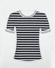 Tejido de Algodón de Punto de Doble Cara Camiseta de Primavera y Verano Pijama Rayas Jersey de Punto Algodón Puro Peinado Tejido para Camiseta Interior