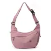 Bolsa Dumpling para Mulheres, Nova Moda Bolsa Transversal de Grande Capacidade, Simples e Versátil Tecido de Nylon Tendência Leve Bolsa de Ombro para o Dia a Dia
